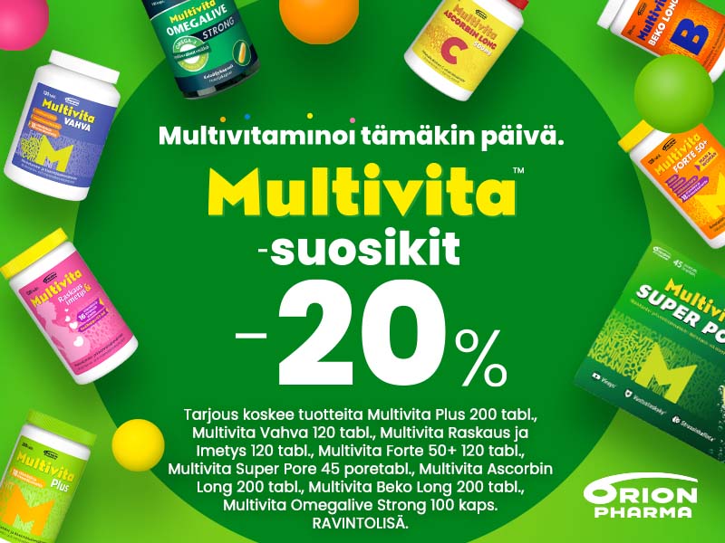 Multivita suosikit -20%