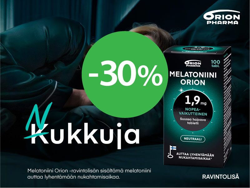 Melatoniini Orion -30%