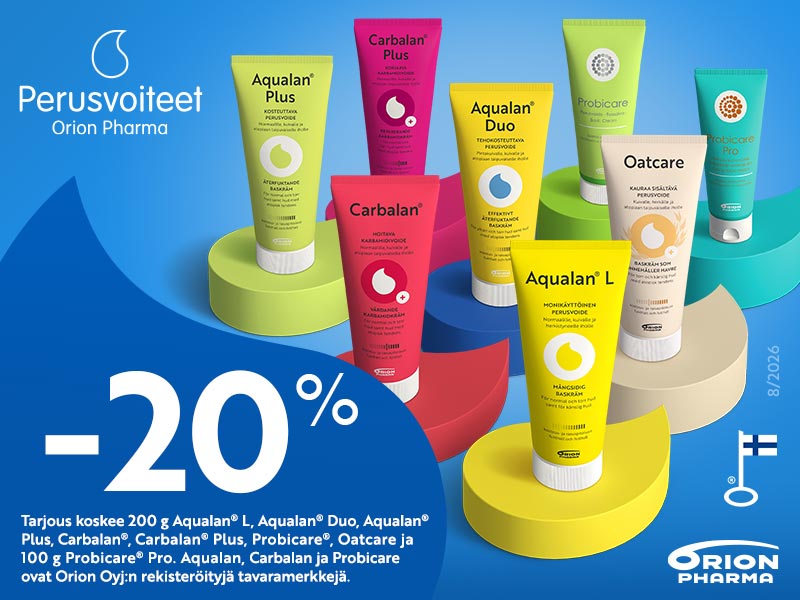 Orion perusvoiteet -20%